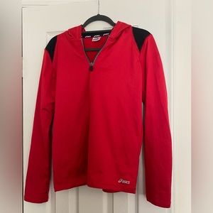 ASICS quarter zip pullover size L (14/16)